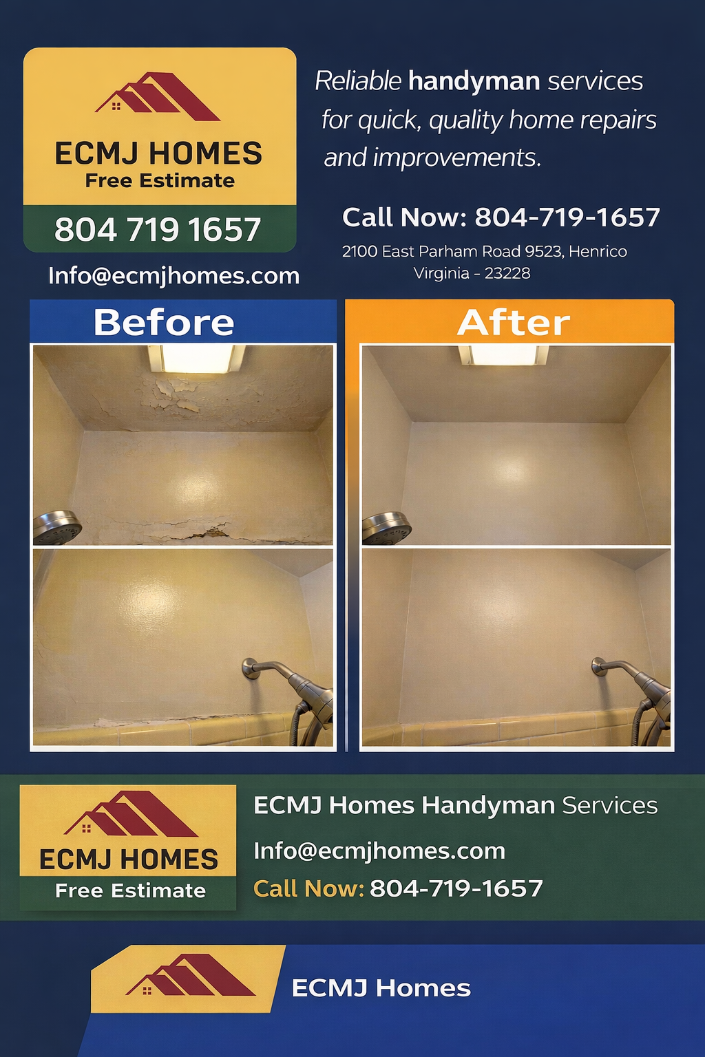 Trusted Home Repair And Improvement Services In Henrico, Virginia